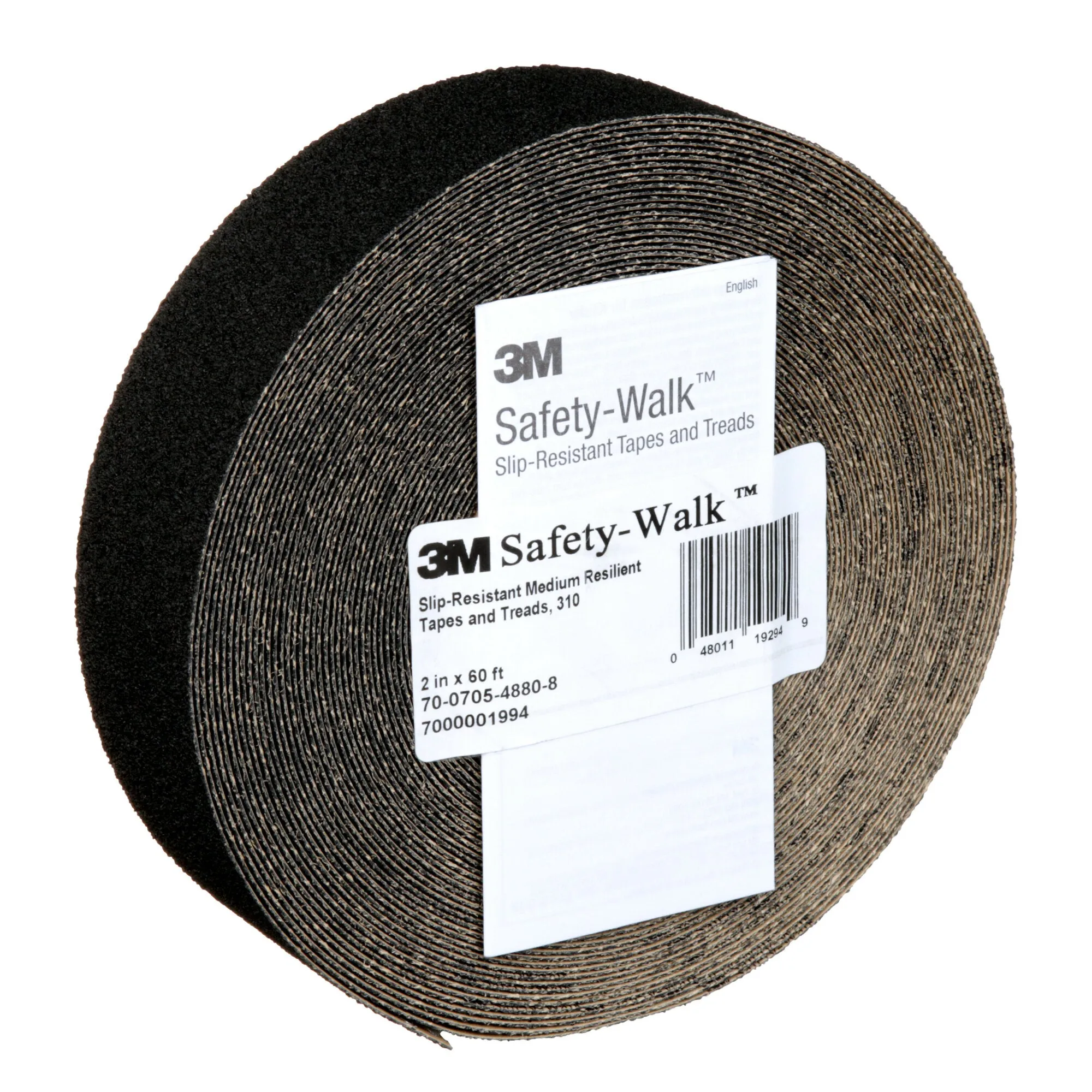 3M Safety-Walk Slip-Resistant Medium Resilient Tapes & Treads 310,Black