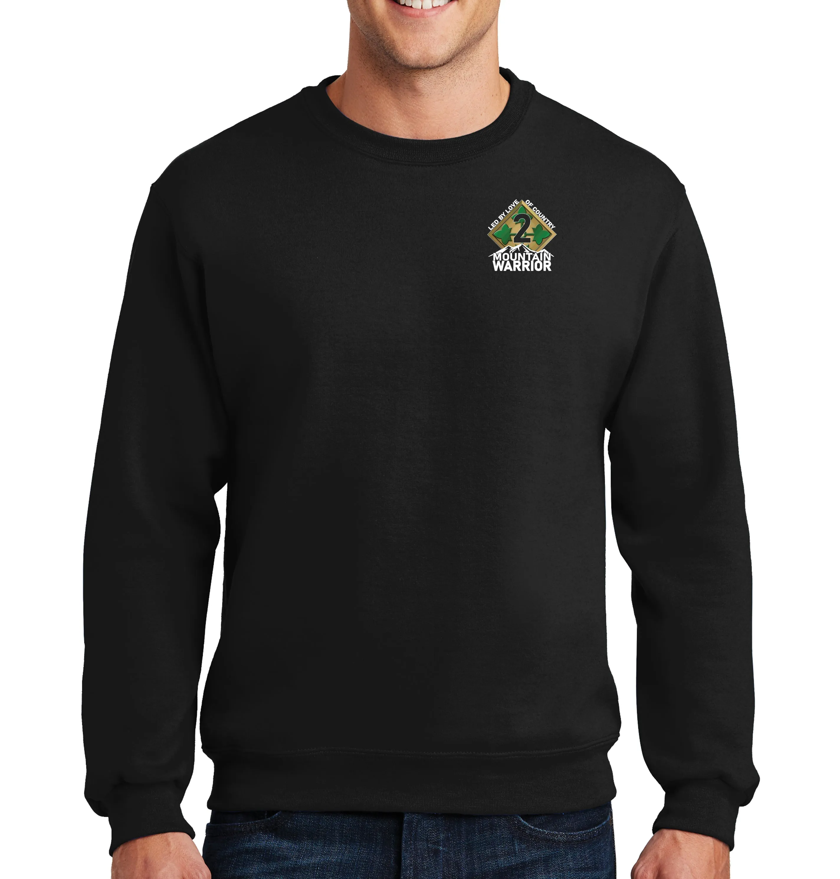 500# Club Black Unisex PT Sweatshirt. This sweatshirt is NOT Approved for PT