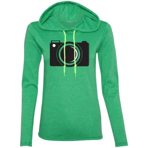 887L Ladies' LS T-Shirt Hoodie  |  Gift