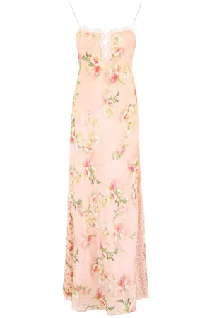 Alberta Ferretti Floral Slip Dress