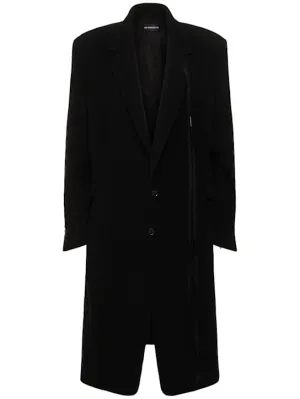 Ann Demeulemeester   Tailored wool &amp; cashmere coat 