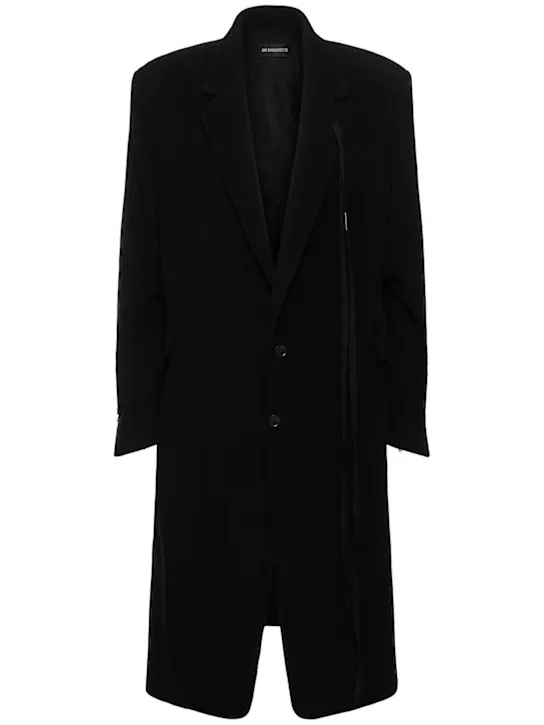 Ann Demeulemeester   Tailored wool &amp; cashmere coat 