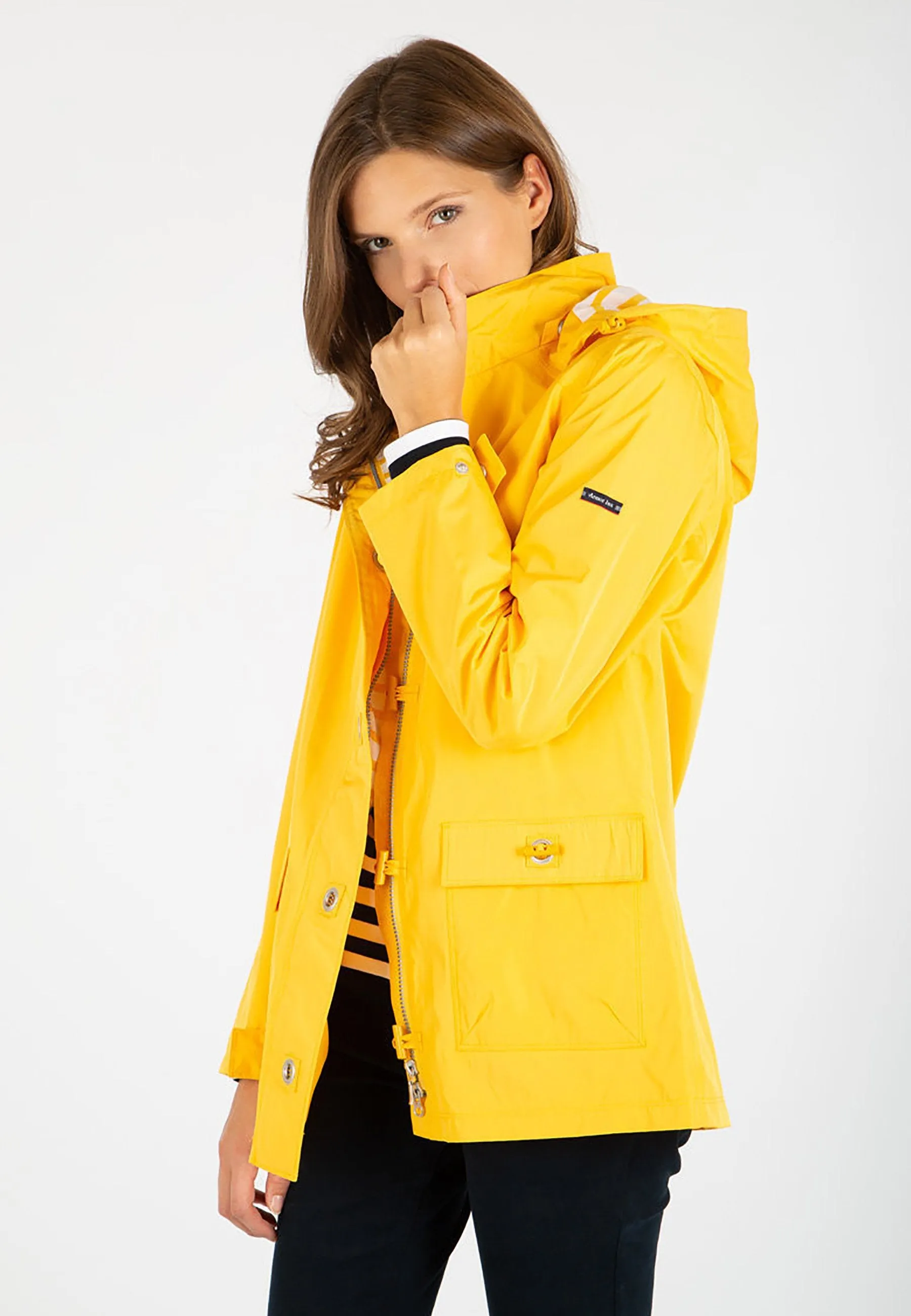 Armor Lux parka, yellow