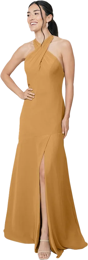 Athena Chiffon Dress | Made To Order