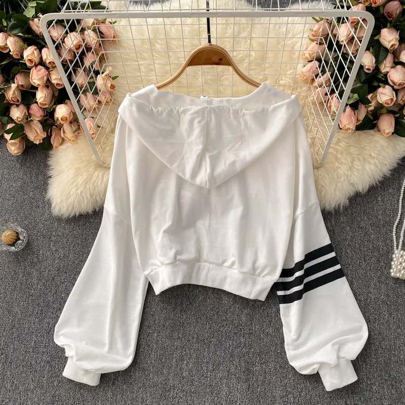 Autumn new short cardigan coat sweater women's casual top  1545