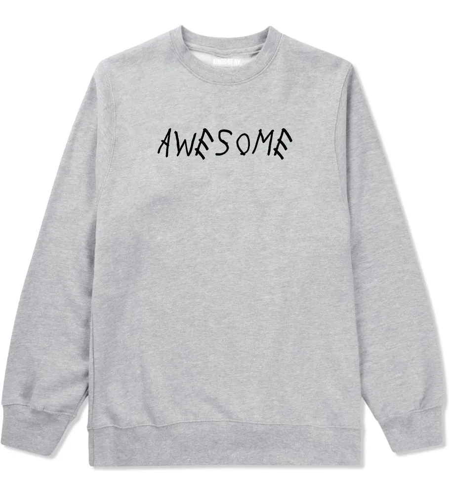 Awesome Mens Crewneck Sweatshirt