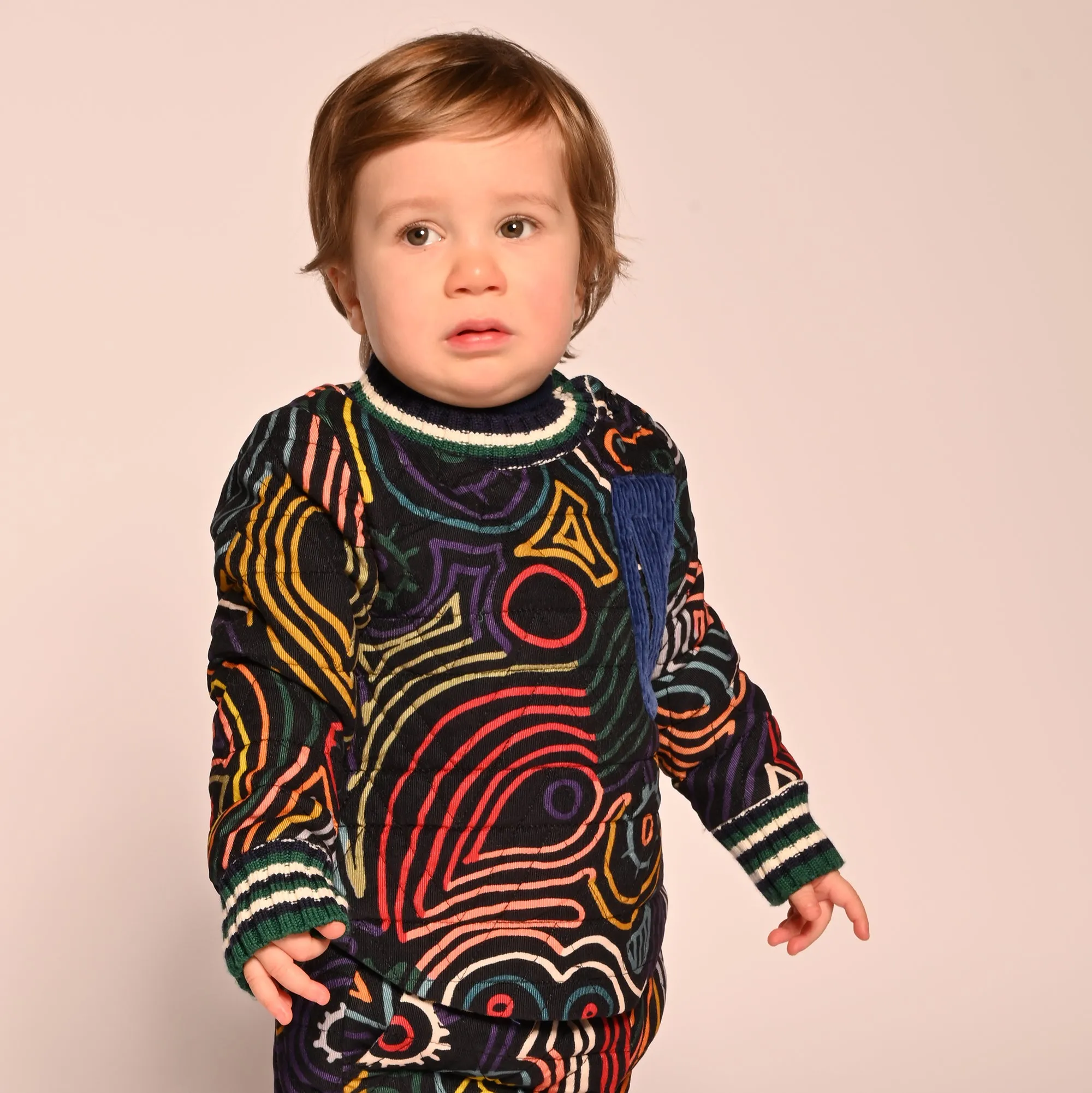 BABY MOUNTAIN PEAKS PADDED SWEATSHIRT