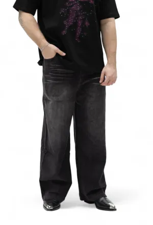 Baggy Black Corduroy Pants