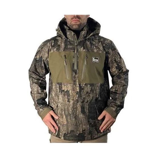 Banded 1/4 Zip Waterproof Hooded Pullover