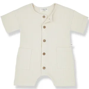 Battista Romper in Ivory by 1  in the Family