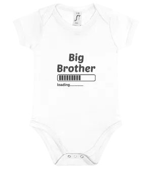 Big Brother Loading Bar Design - Baby bodysuit