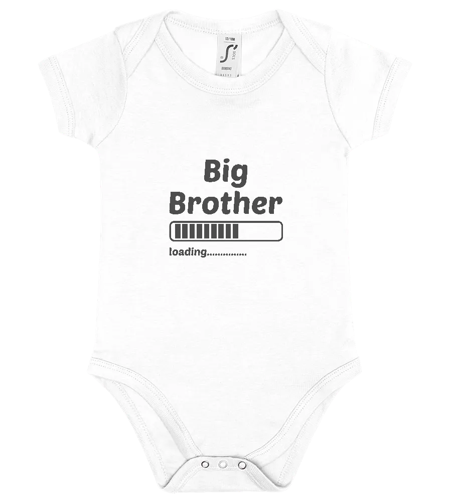 Big Brother Loading Bar Design - Baby bodysuit