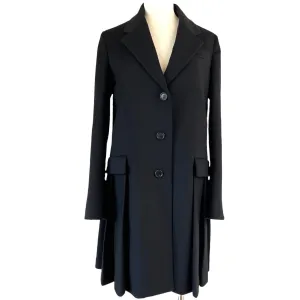 Black Wool Coat - 6