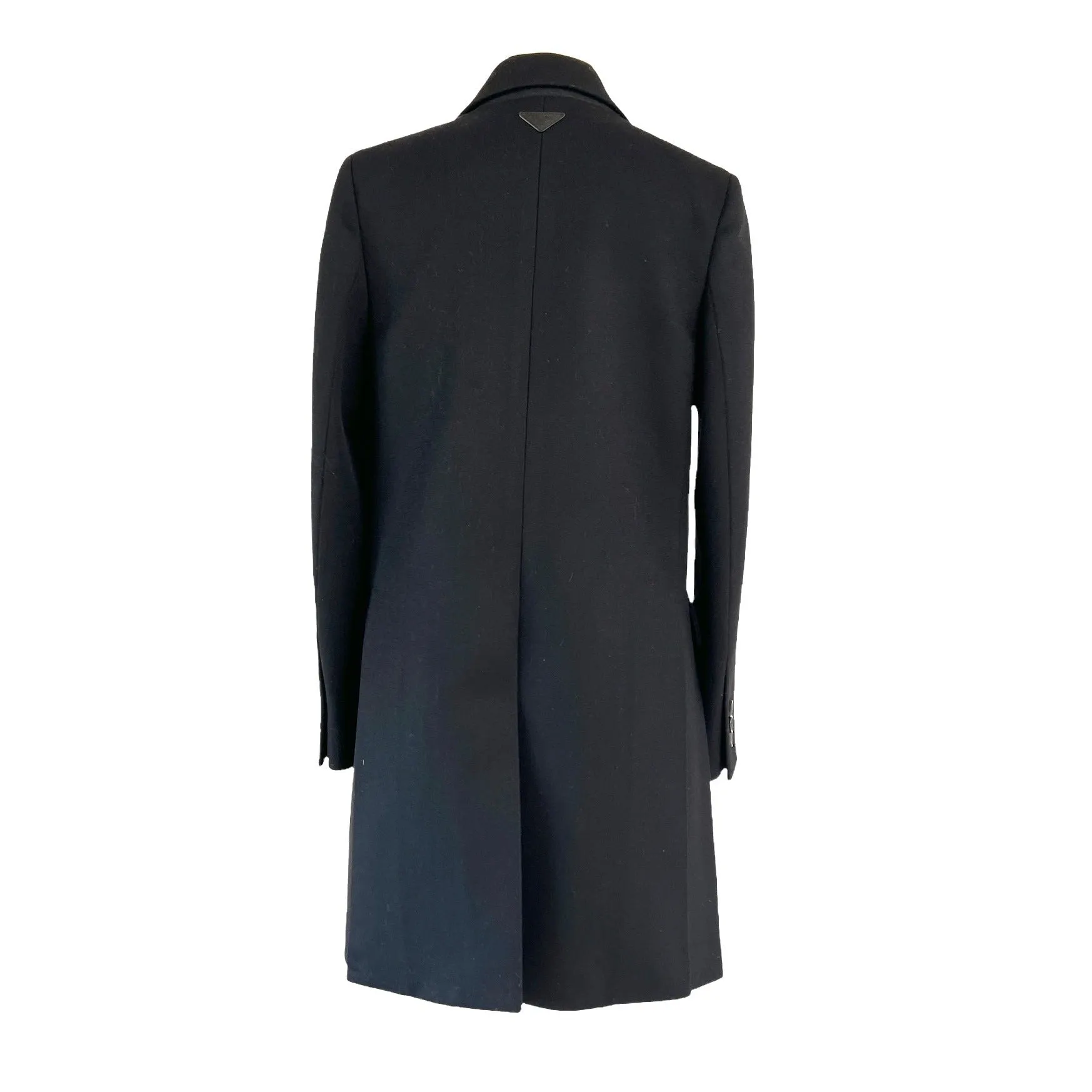 Black Wool Coat - 6