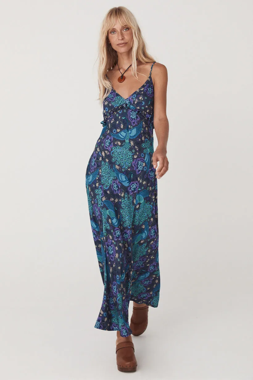 Bohème Bias Slip Dress