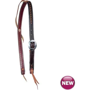 Buckstitched Cowboy Knot Slip Ear Headstall