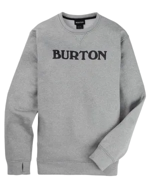 Burton Men's Oak Pullover Crew - Gray Heather