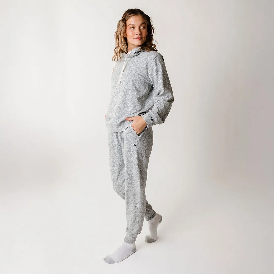 Carry On Joggers, Heather Grey