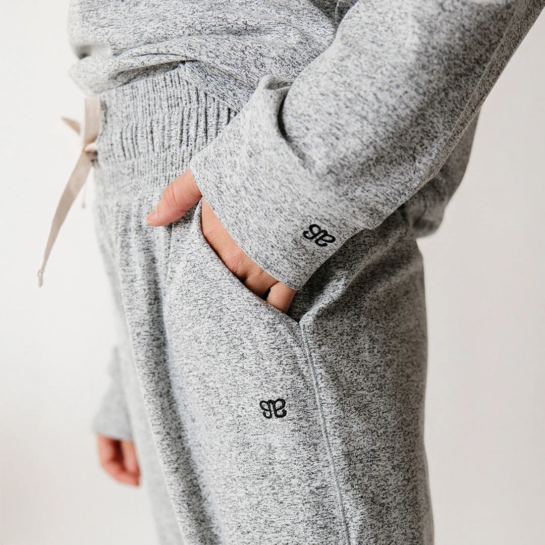 Carry On Joggers, Heather Grey