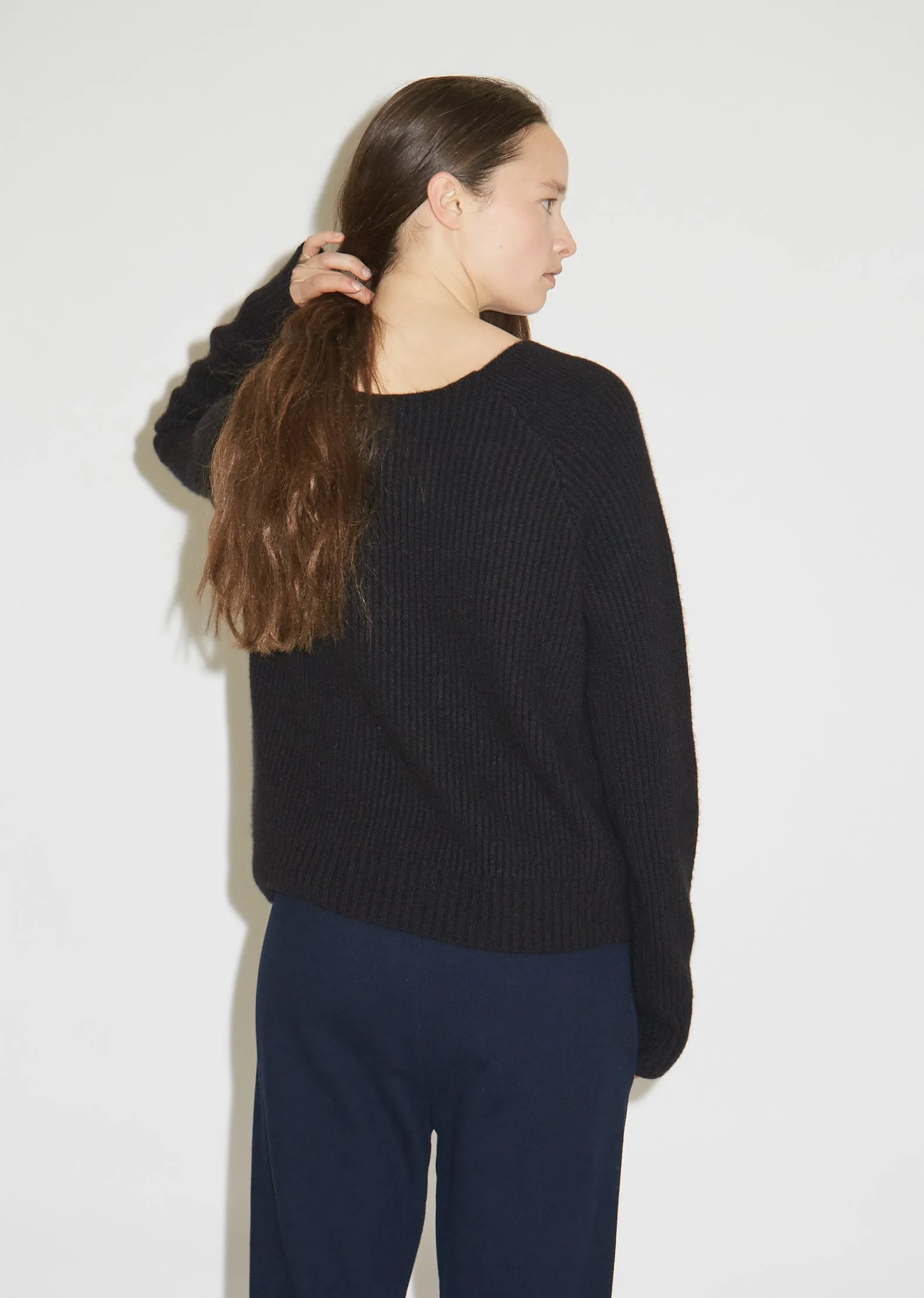 Cashmere Marinière Pullover