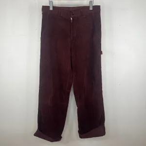 CDG Maroon Corduroy Pants