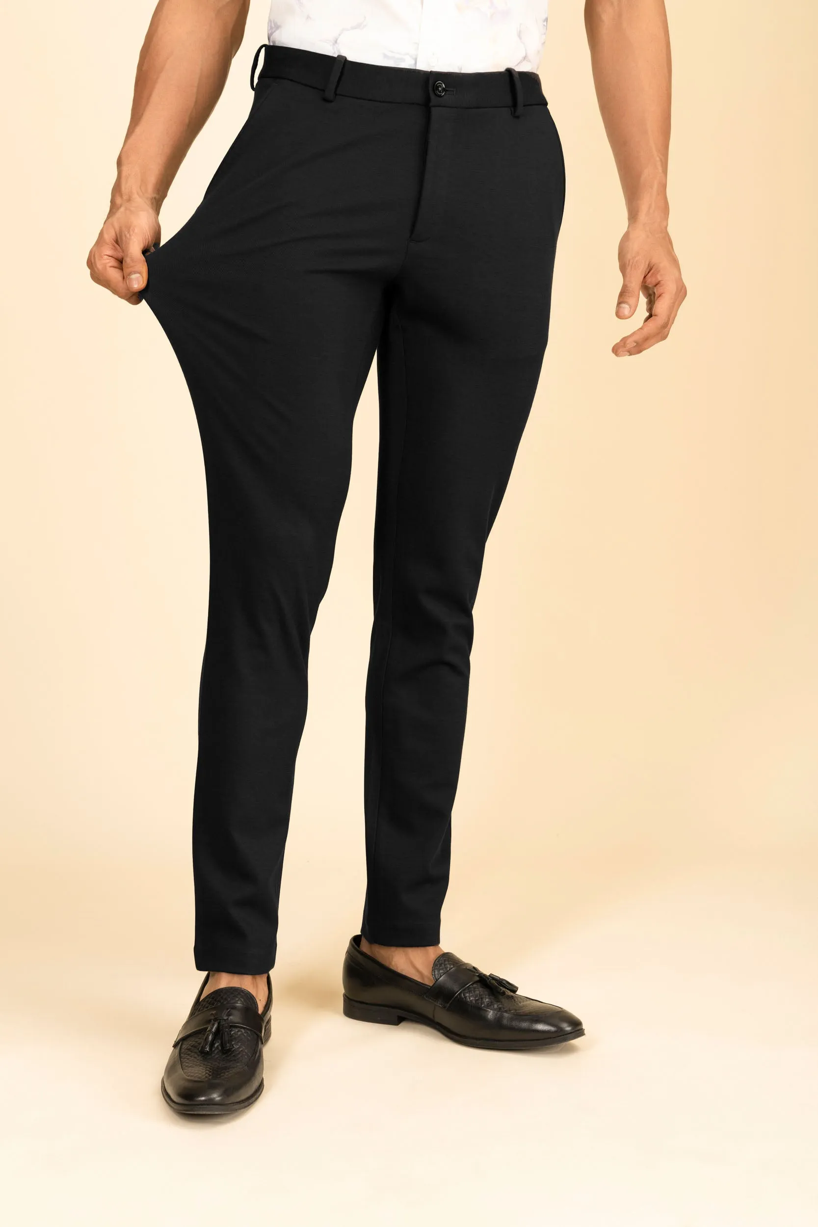 Charcoal 4 Way Stretch Port Pants