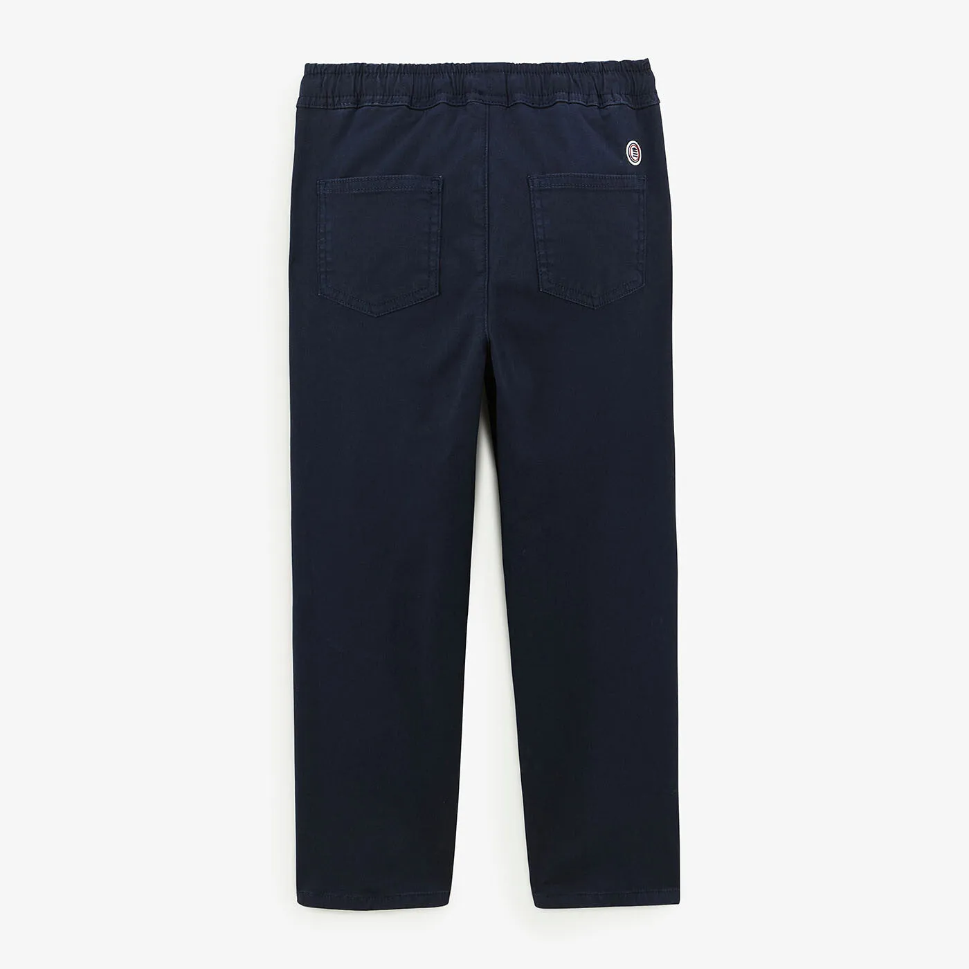 Chino 734 Junior avec taille élastiquée bleu foncé