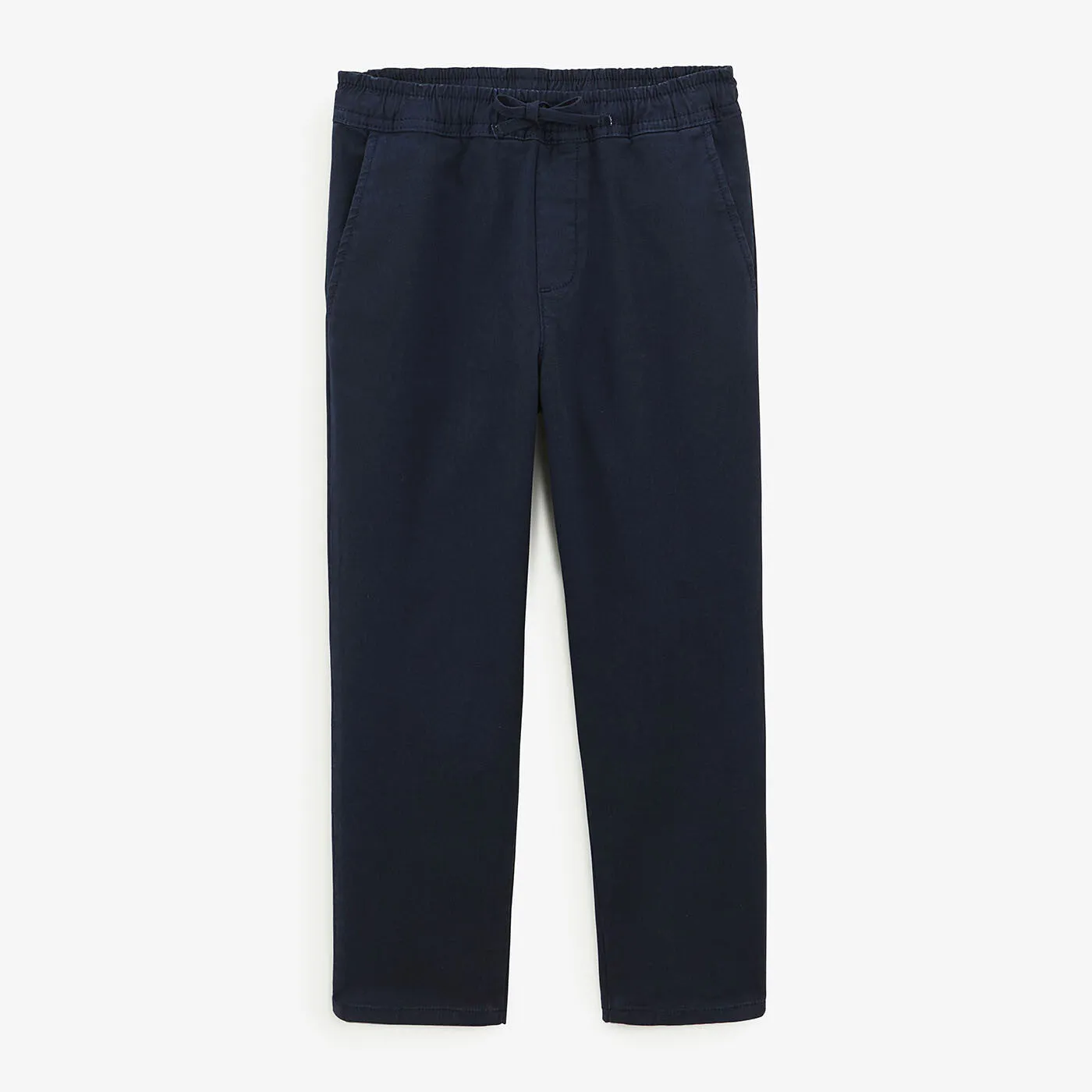 Chino 734 Junior avec taille élastiquée bleu foncé