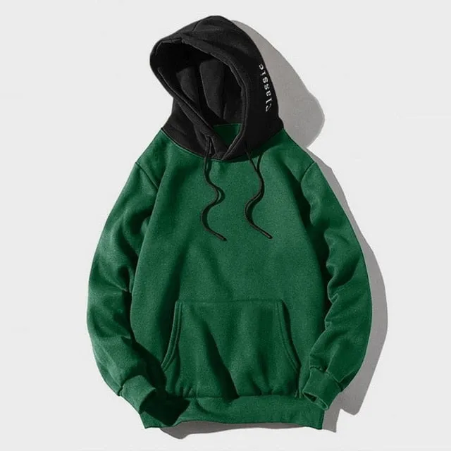 Colour Blocking Hoodie