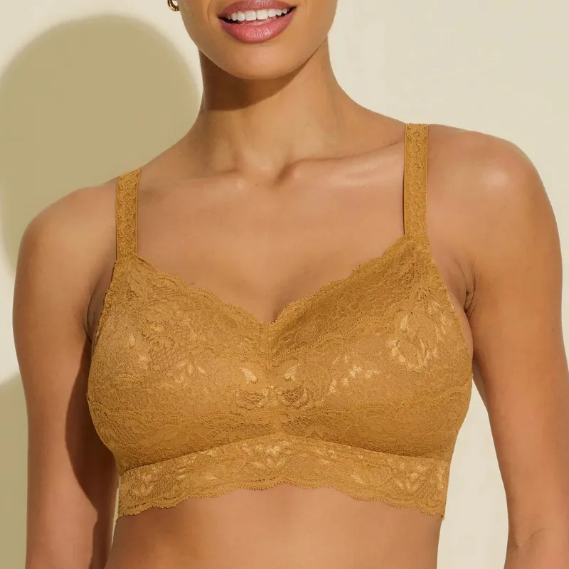 Cosabella Never Say Never Curvy Sweetie Bralette Caramellino