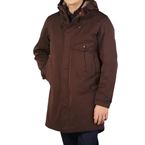 Dark Brown Technical Cyclone Parka