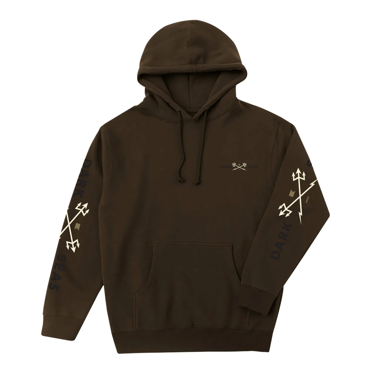 Dark Seas Headmaster Pullover Hood - Brown