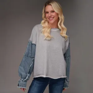 Denim My Way Sweatshirt