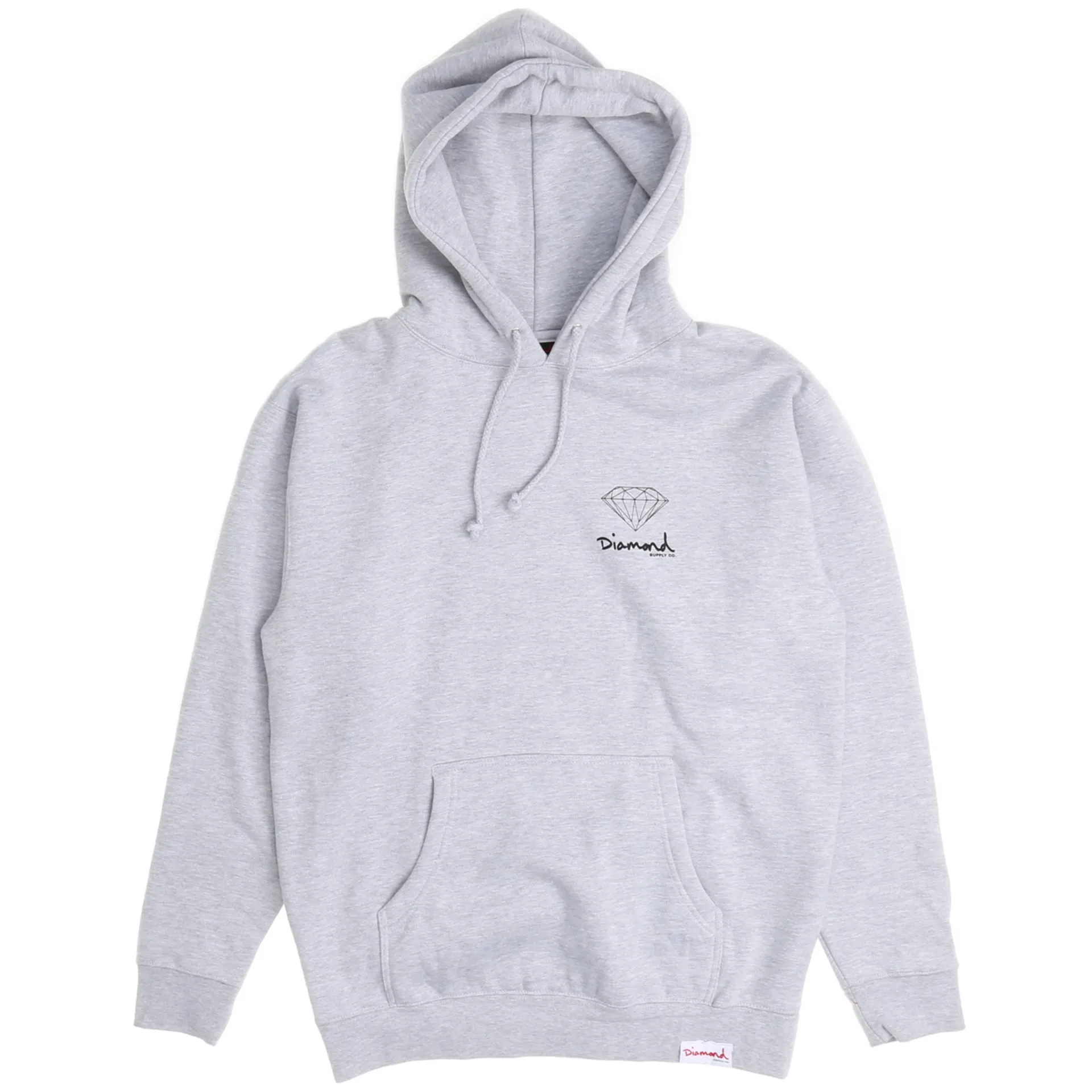 Diamond OG Sign H17 Hoodie - Heather Grey