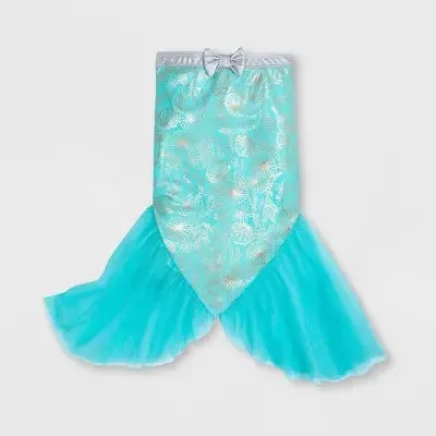 Disney The Little Mermaid Kids Girls 3-Piece Swimsuit Set Tail Skirt