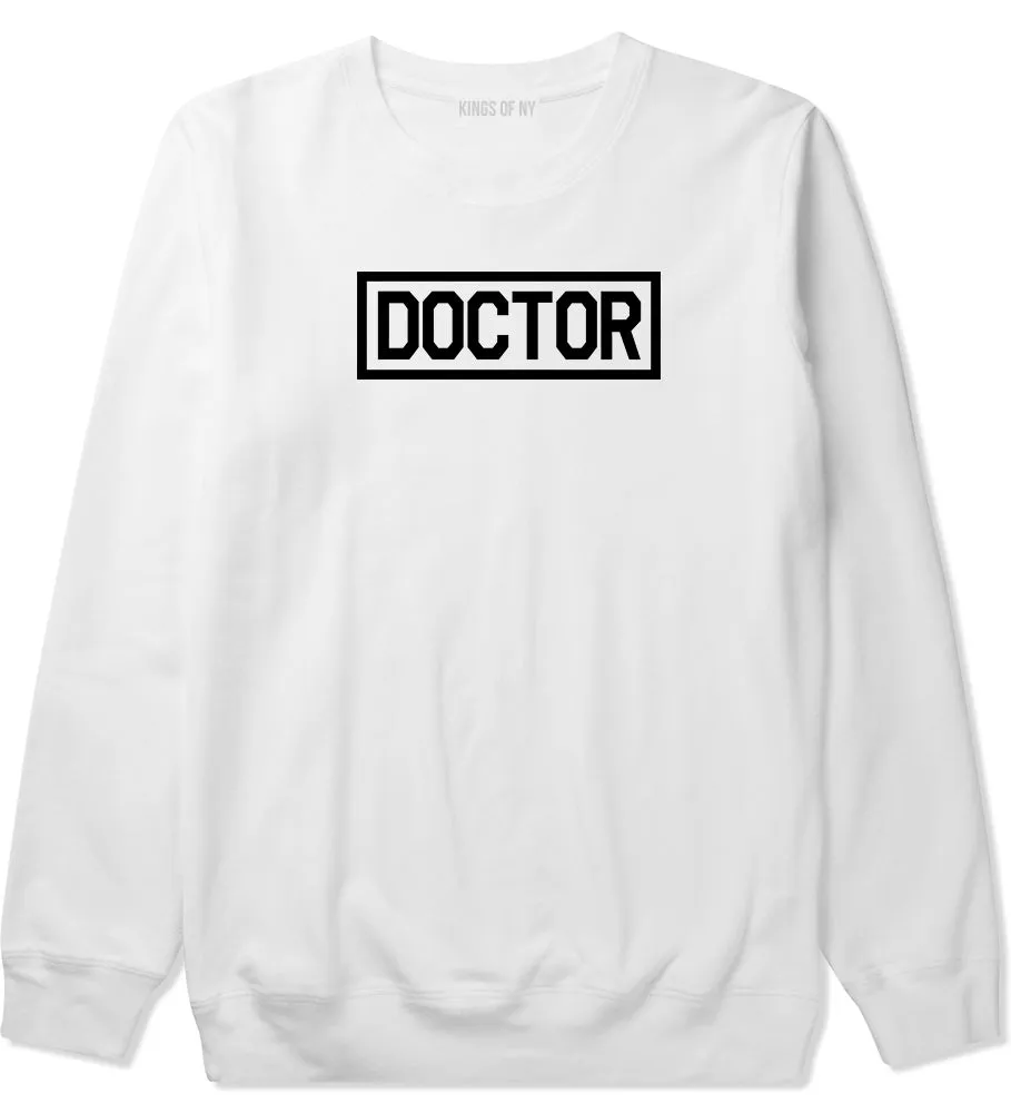 Doctor Box Logo Mens Crewneck Sweatshirt