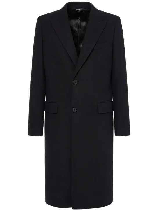 Dolce&amp;Gabbana   Single breasted wool coat 