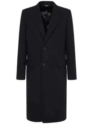 Dolce&amp;Gabbana   Single breasted wool coat 