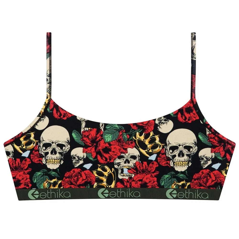 Ethika Brass Roses Pullover Bra