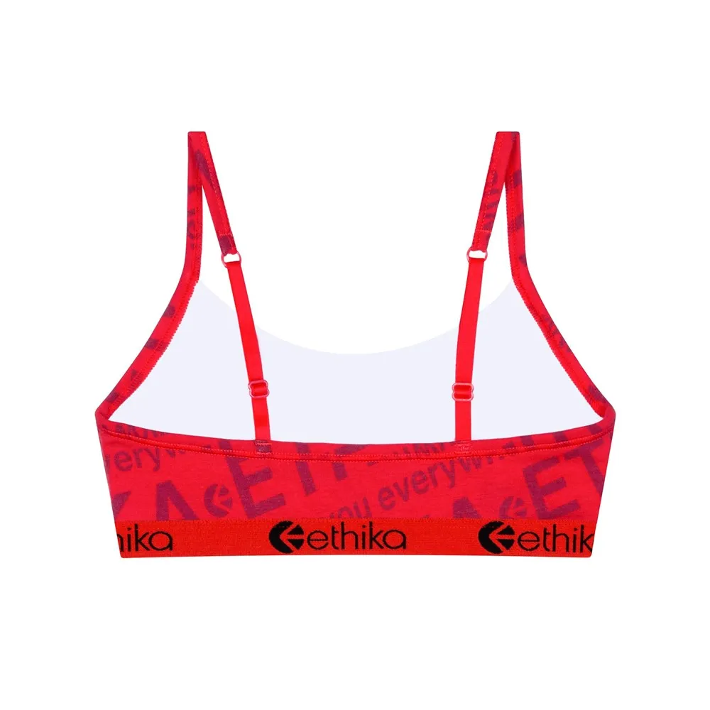 Ethika Cherrie Wrap Girls Pullover Bra