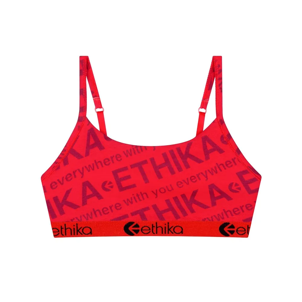 Ethika Cherrie Wrap Girls Pullover Bra