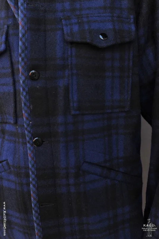 Great Smoky Wool Jacket - Blue - M/L