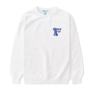 Grover Crewneck, White