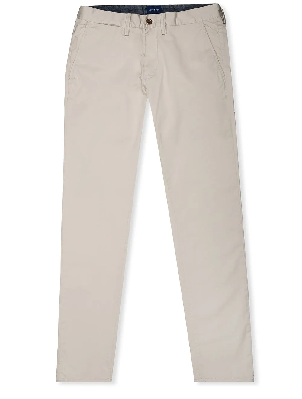 Hallden Slim Fit Twill Chinos Putty