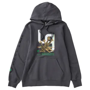 HEAD IN THE GAME PULLOVER HOODIE - CHARCOAL