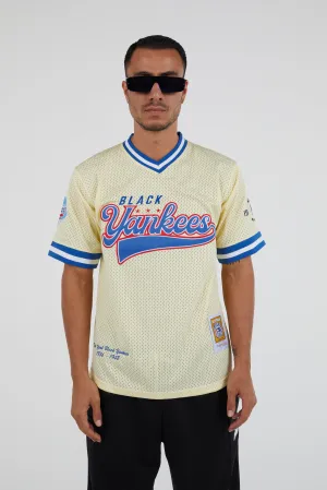 Headgear - New York Black Yankees Cream Pullover Jersey