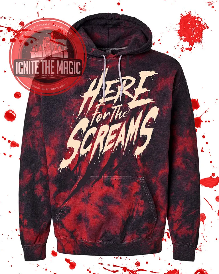 Here for the Screams - Unisex Sweatshirts and Hoodies