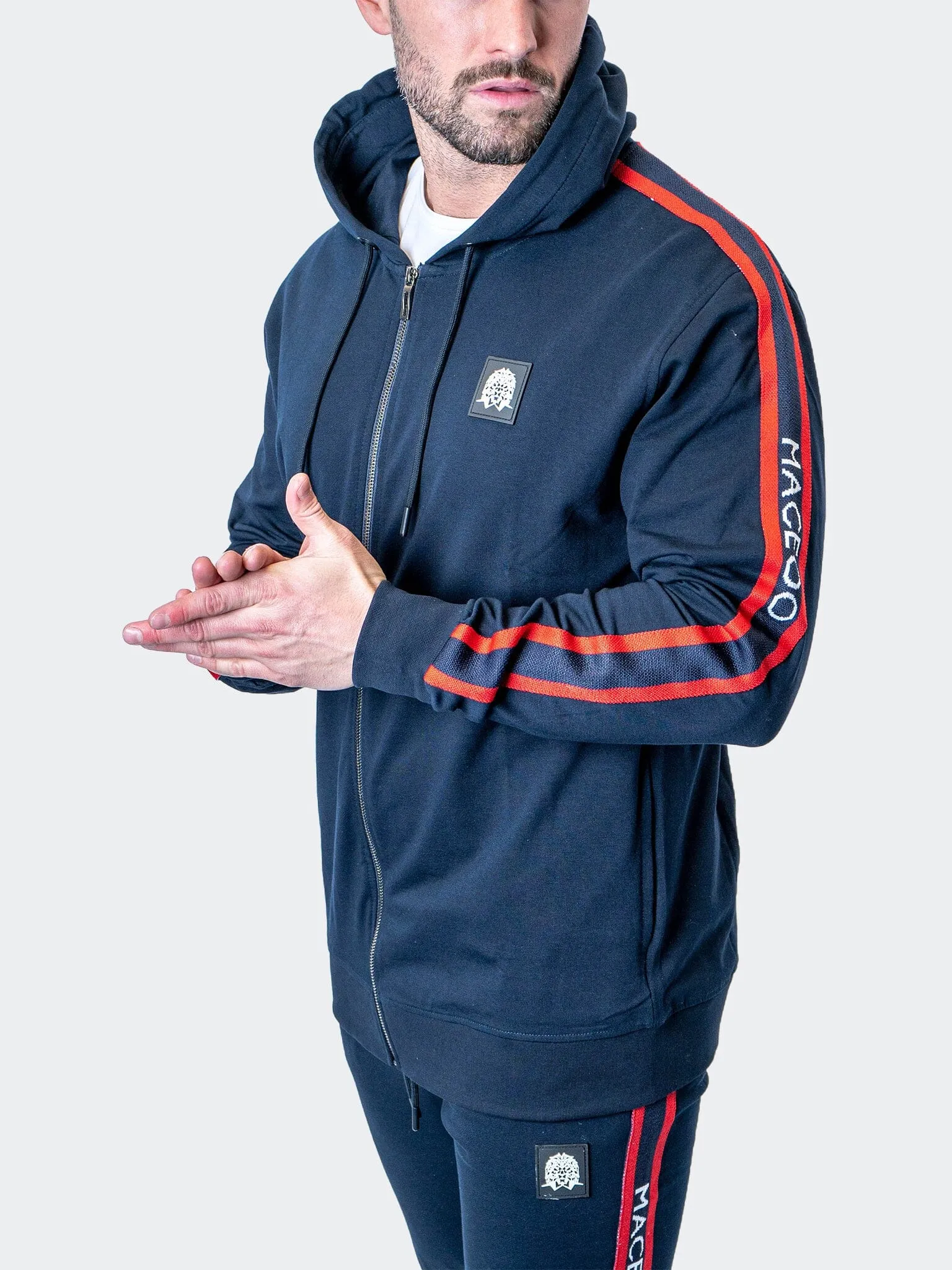 Hoodie Leo NavyBlue