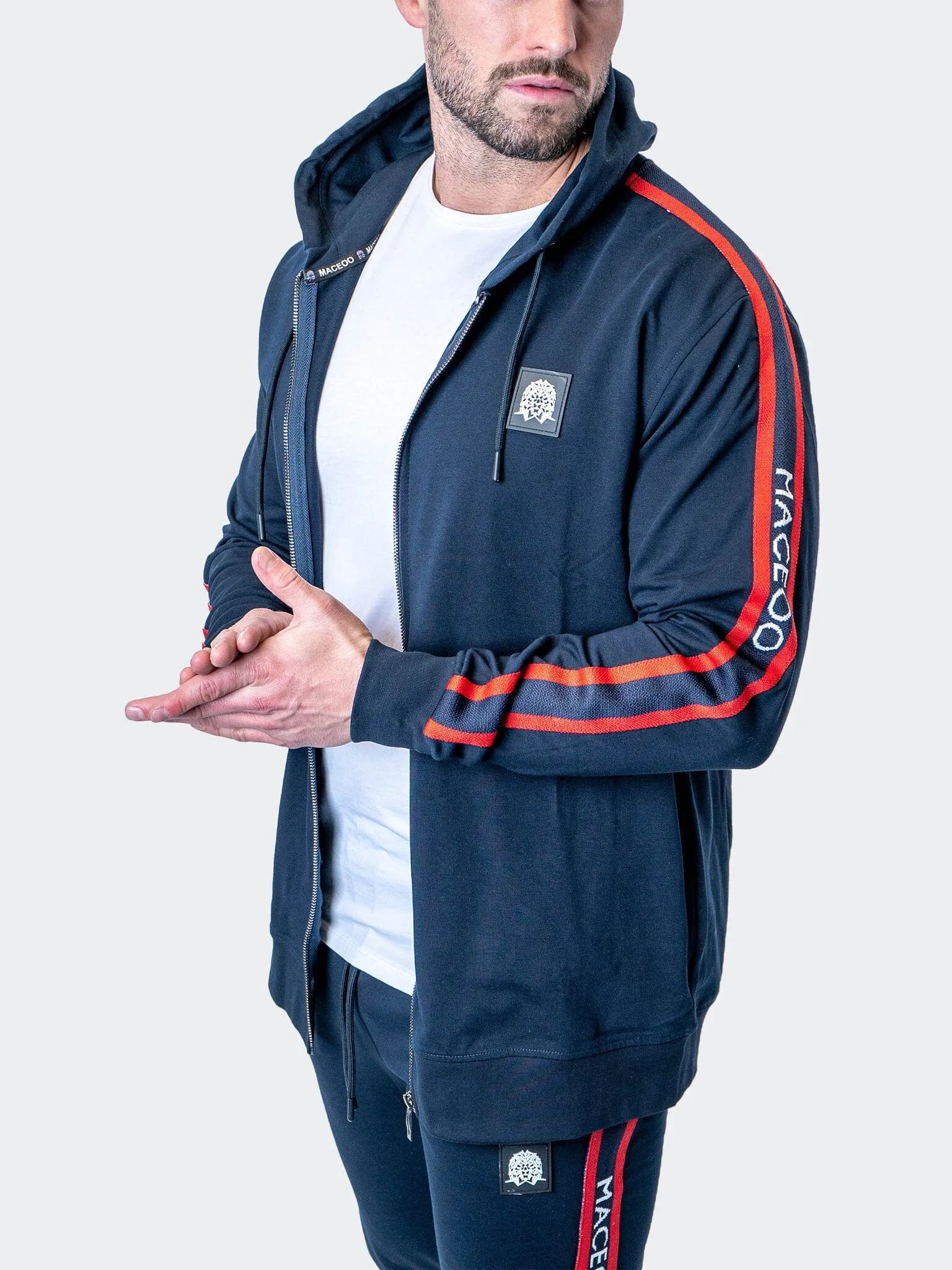 Hoodie Leo NavyBlue