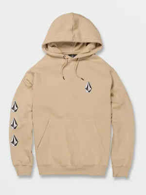 Iconic Stone Zip Hoodie - Almond